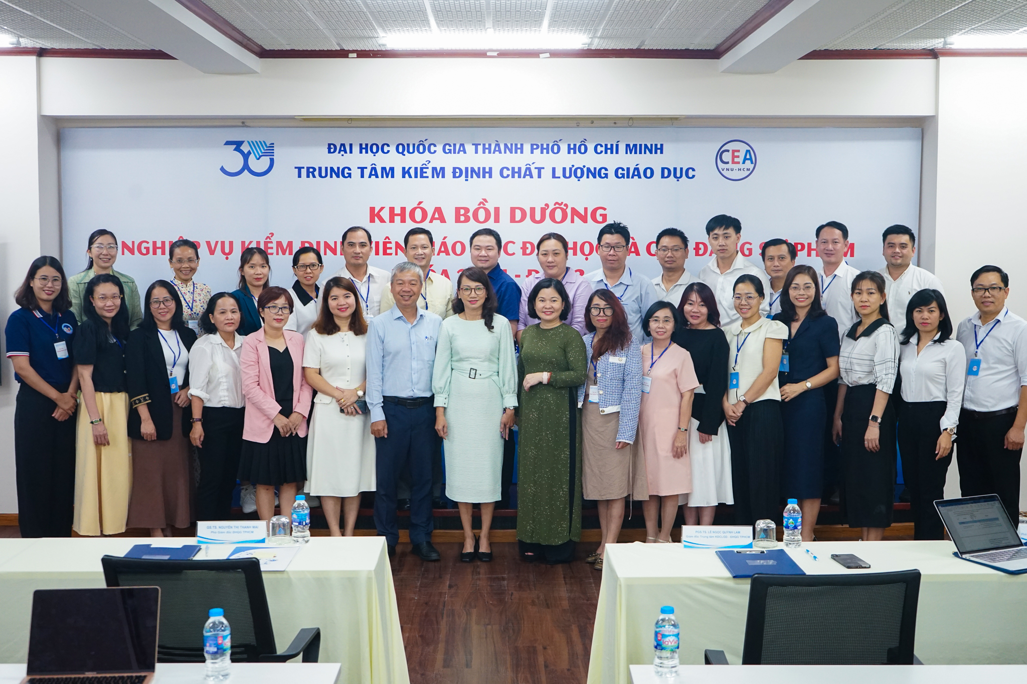 Khai giảng khóa Bồi dưỡng nghiệp vụ KĐV giáo dục đại học và cao đẳng sư phạm (Khóa 2024 - Đợt 3)